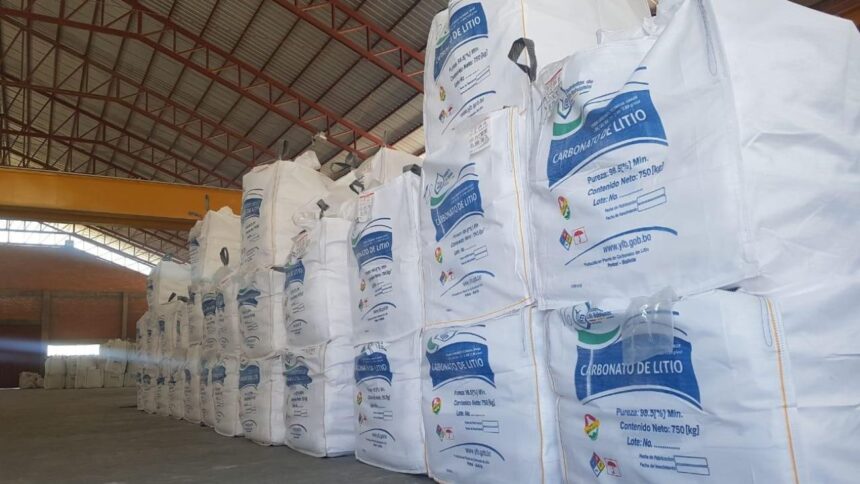 La estabilización operativa de la Planta Industrial de Carbonato de Litio de Bolivia
