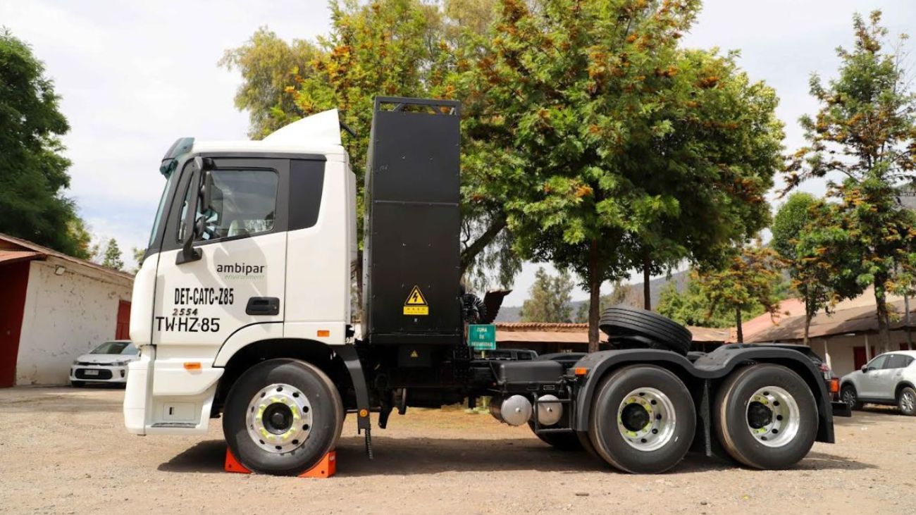 Camión eléctrico de Codelco División El Teniente transportará chatarra ferrosa en trayecto de 50 kilómetros Camión eléctrico de Codelco División El Teniente transportará chatarra ferrosa en trayecto de 50 kilómetros