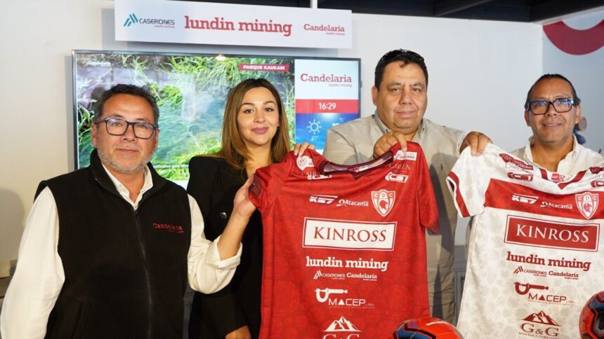 Lundin Mining patrocinará a Deportes Copiapó para la temporada 2025