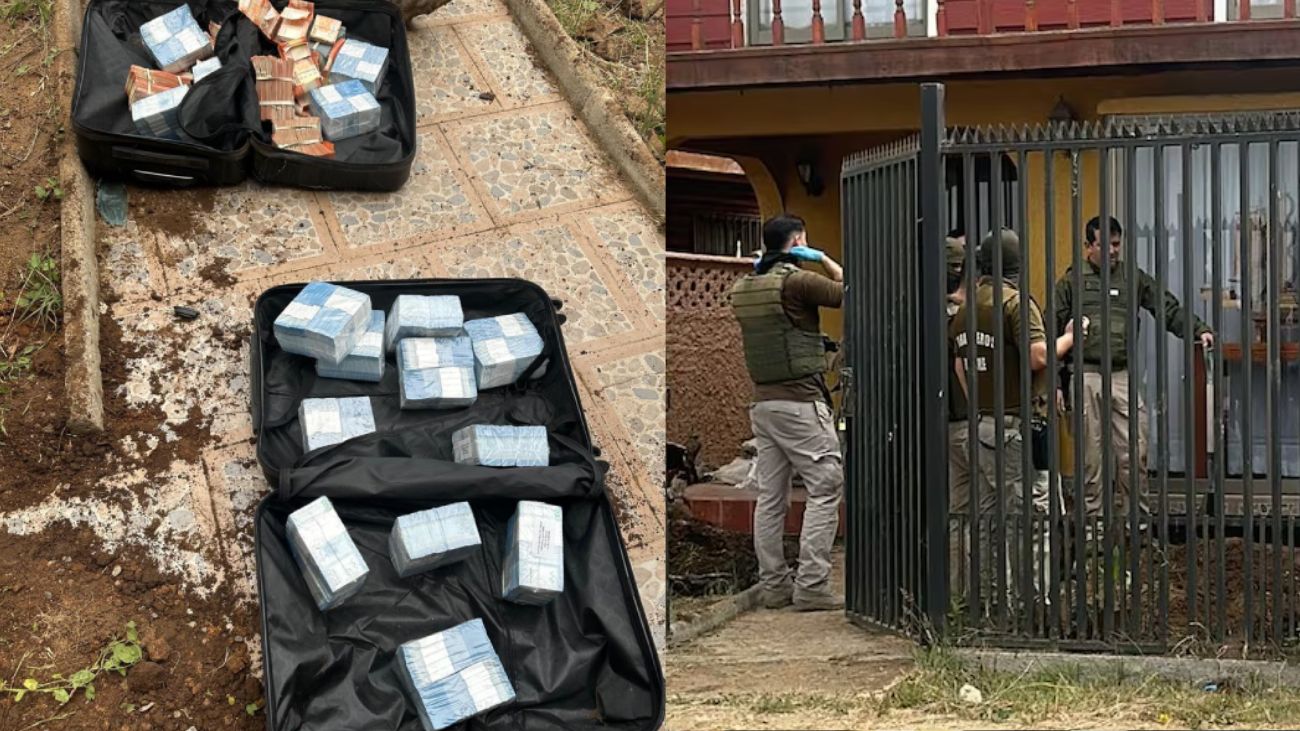 Revelan detalles sobre el dinero robado de Brinks en Punta de Tralca