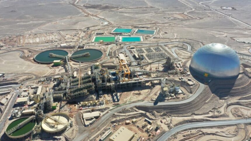 Proyecto Spence de BHP con inversión de US$1600 millones recibe luz verde para extender operación de lixiviación de cobre