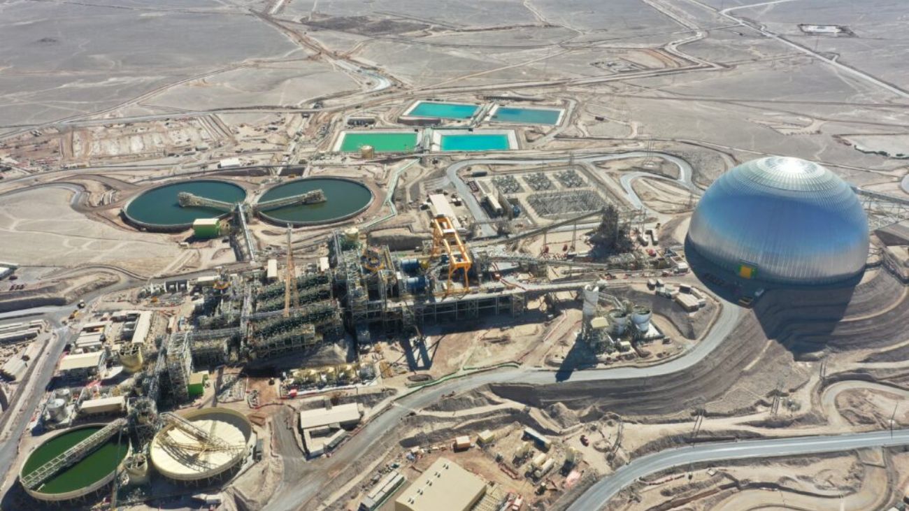 Proyecto Spence de BHP con inversión de US$1600 millones recibe luz verde para extender operación de lixiviación de cobre