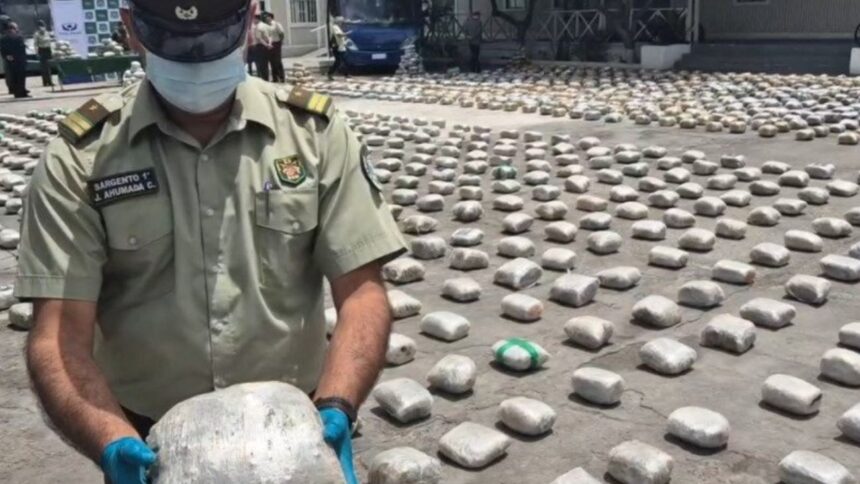 Operativo policial desmantela banda de narcotráfico en el norte de Chile