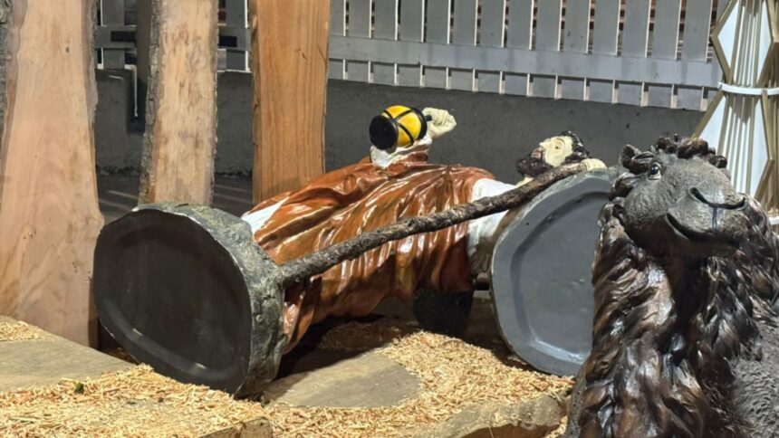 Vandalización del pesebre navideño de Puerto Montt: Municipalidad toma medidas