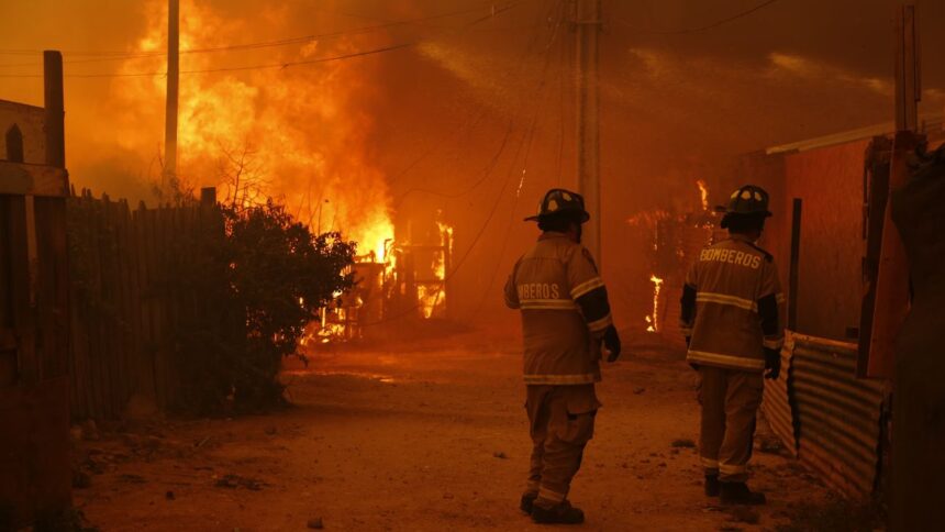 Polémica por el bono dividido para damnificados del megaincendio en Viña del Mar