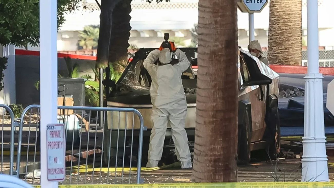 Tragedia en Las Vegas: Explosión de Cybertruck de Tesla deja un fallecido Tragedia en Las Vegas: Explosión de Cybertruck de Tesla deja un fallecido