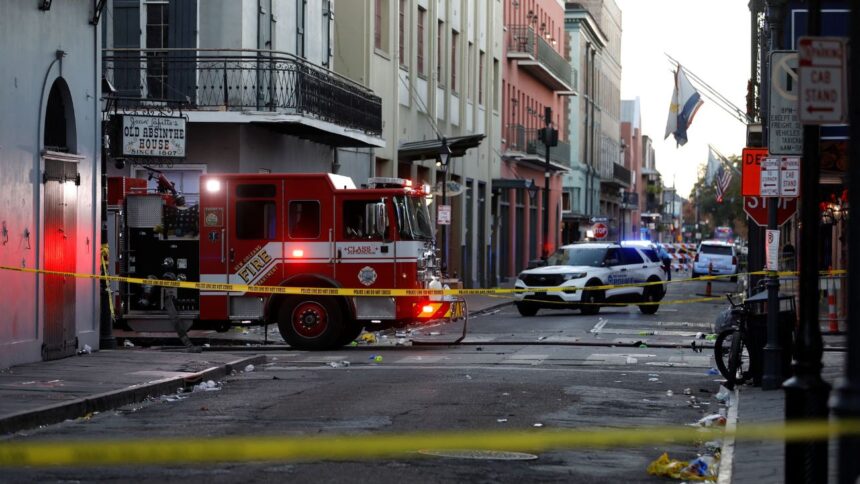 Atentado en Nueva Orleans: 15 muertos y varias decenas heridas