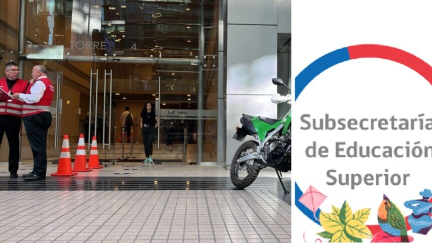 Roban 17 computadores en oficinas de la Subsecretaría de Educación en Santiago