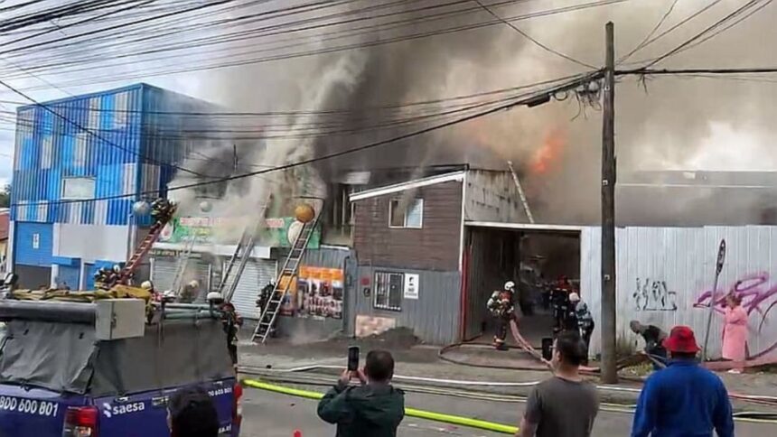 Tragedia en Puerto Montt: Niña de 12 años fallece en incendio