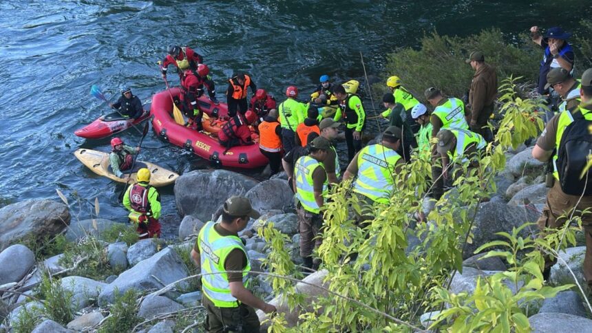 Hallan los cuerpos de jóvenes que se lanzaron al río Ñuble