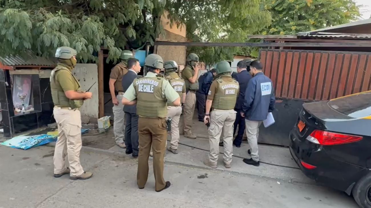 Tres detenidos por homicidios vinculados al narcotráfico en Conchalí Tres detenidos por homicidios vinculados al narcotráfico en Conchalí