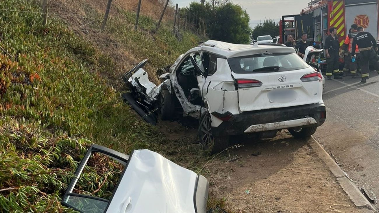 Trágico accidente en Zapallar: Dos muertos y un herido grave Trágico accidente en Zapallar: Dos muertos y un herido grave