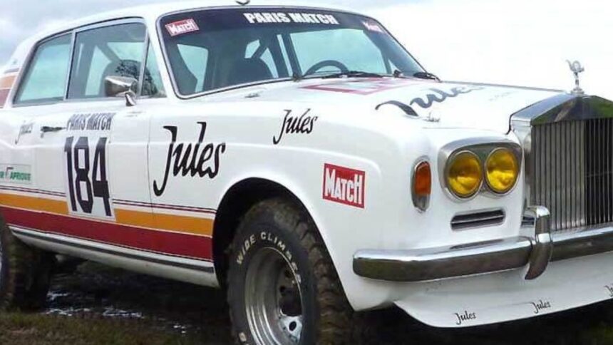 El Rolls-Royce insólito del Rally Dakar: un lujo sobre ruedas sorprendente.