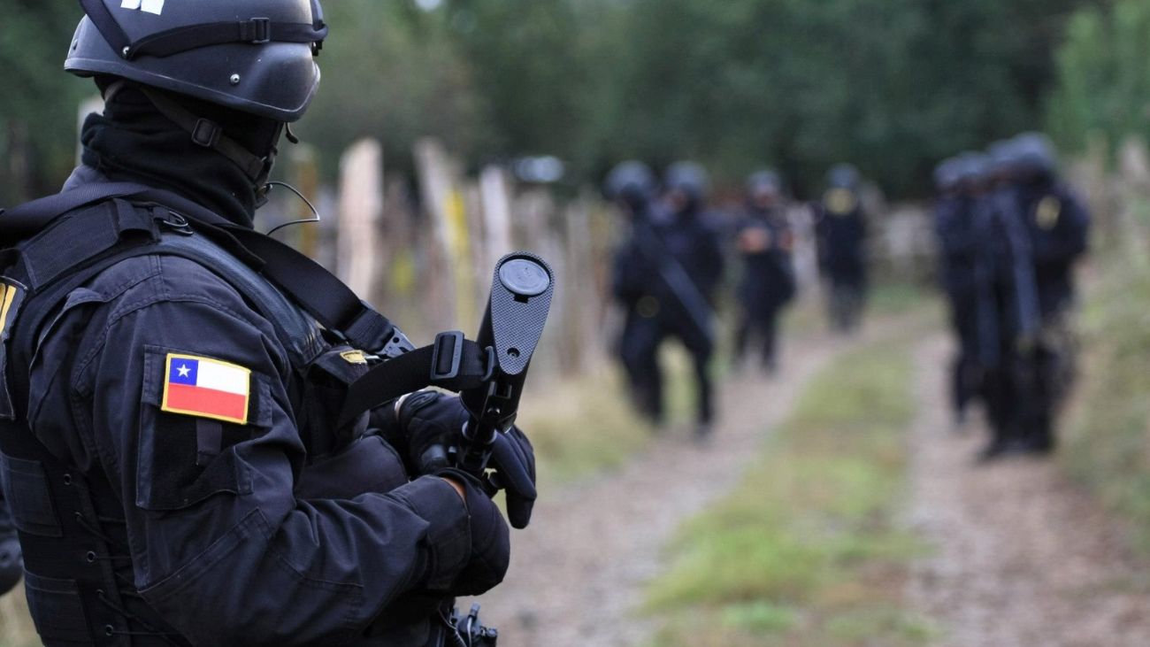 Allanamiento en comunidad mapuche de Ercilla por posible tráfico de drogas Allanamiento en comunidad mapuche de Ercilla por posible tráfico de drogas