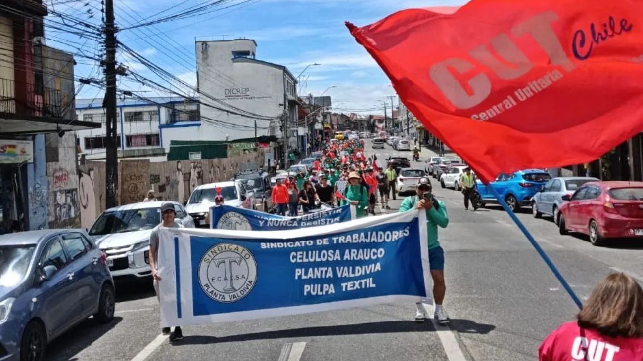 Acuerdo final entre trabajadores y Celulosa Arauco tras jornada de huelga