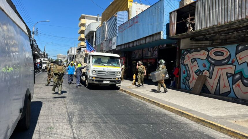 Operativo contra comercio ilegal en Concepción: seis detenidos por Carabineros