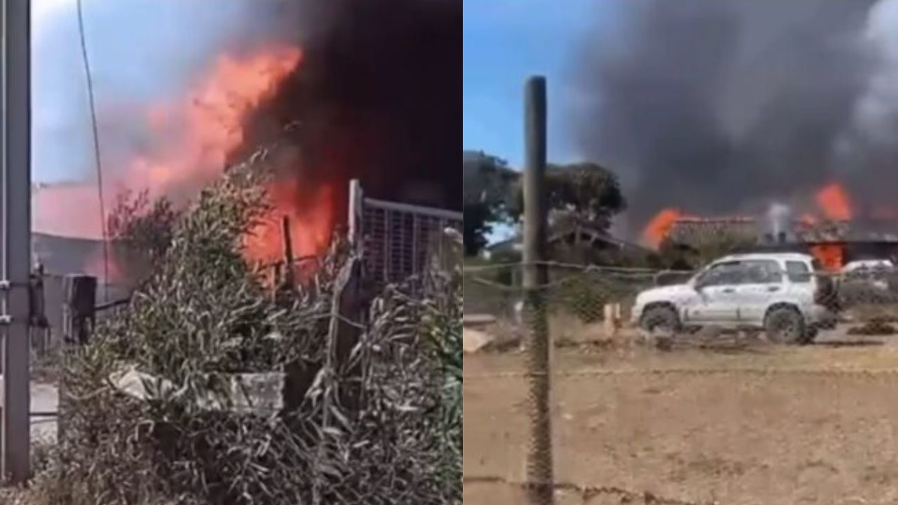 Detenida por robo e incendio: formalización el martes al mediodía Detenida por robo e incendio: formalización el martes al mediodía