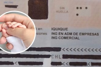 Fiscalización en Registro Civil por error en carnet de identidad de bebé