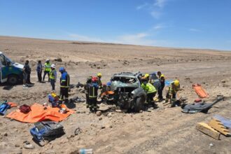 Trágico accidente en Ruta 5 Norte deja dos muertos y 40 heridos