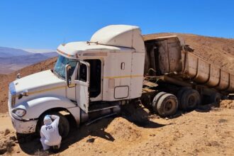 Trágico accidente en faena minera: hombre muere aplastado por camión
