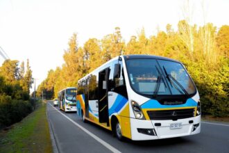 Baja en frecuencias de taxibuses entre Concepción y Santa Juana