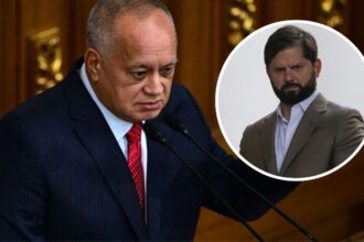 Fuertes acusaciones de Diosdado Cabello contra presidente chileno Gabriel Boric