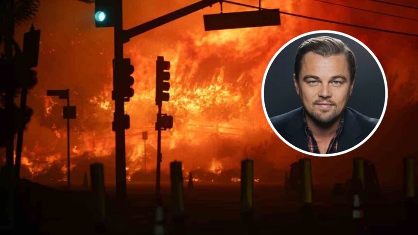Leonardo DiCaprio dona un millón de dólares a incendios en Los Ángeles