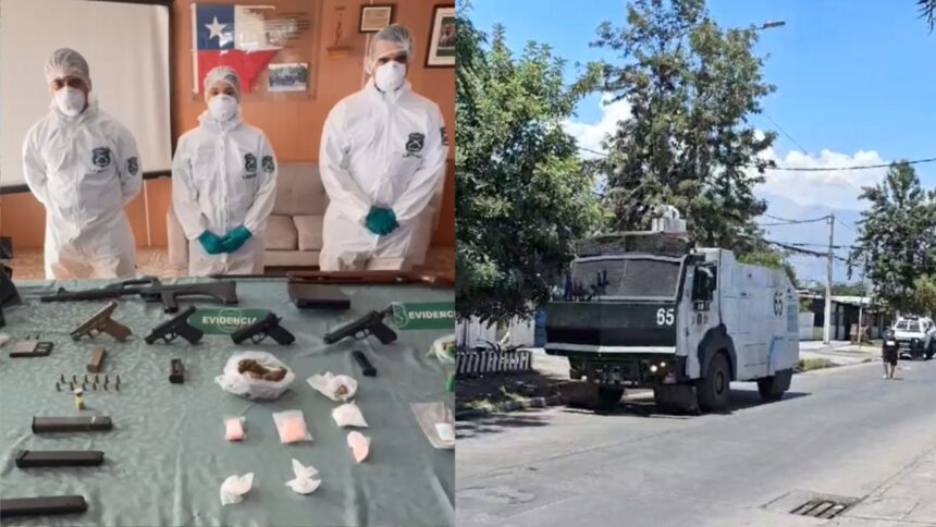 Macrooperativo policial en población Legua Emergencia deja cinco detenidos