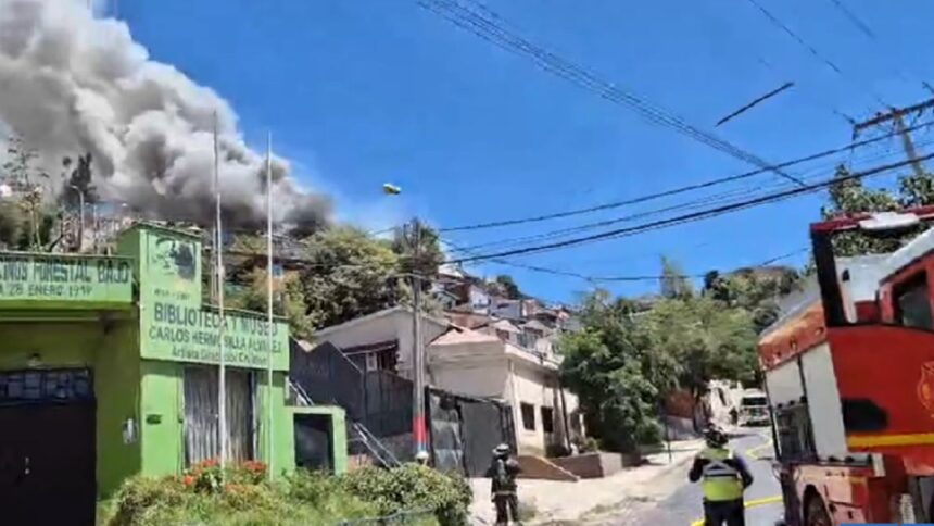 Incendios en Viña del Mar: Bomberos luchan contra llamas en dos sectores