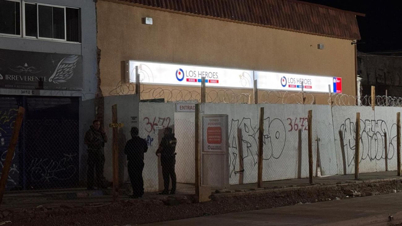 Intento de robo en caja Los Héroes en Conchalí: tres detenidos Intento de robo en caja Los Héroes en Conchalí: tres detenidos