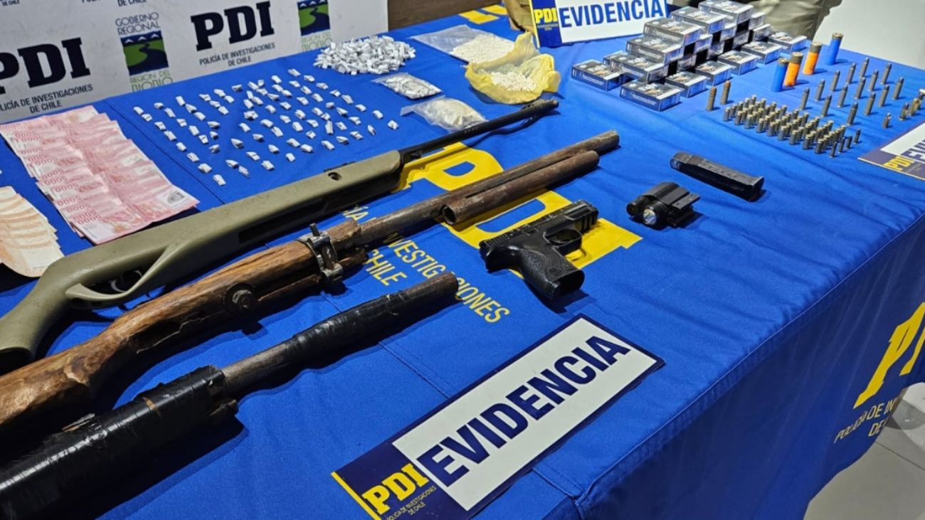 Importante operativo policial en Lota: 12 detenidos y drogas incautadas Importante operativo policial en Lota: 12 detenidos y drogas incautadas