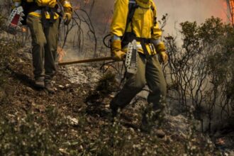 Entregan cuerpos de brigadistas fallecidos en incendio de Los Sauces