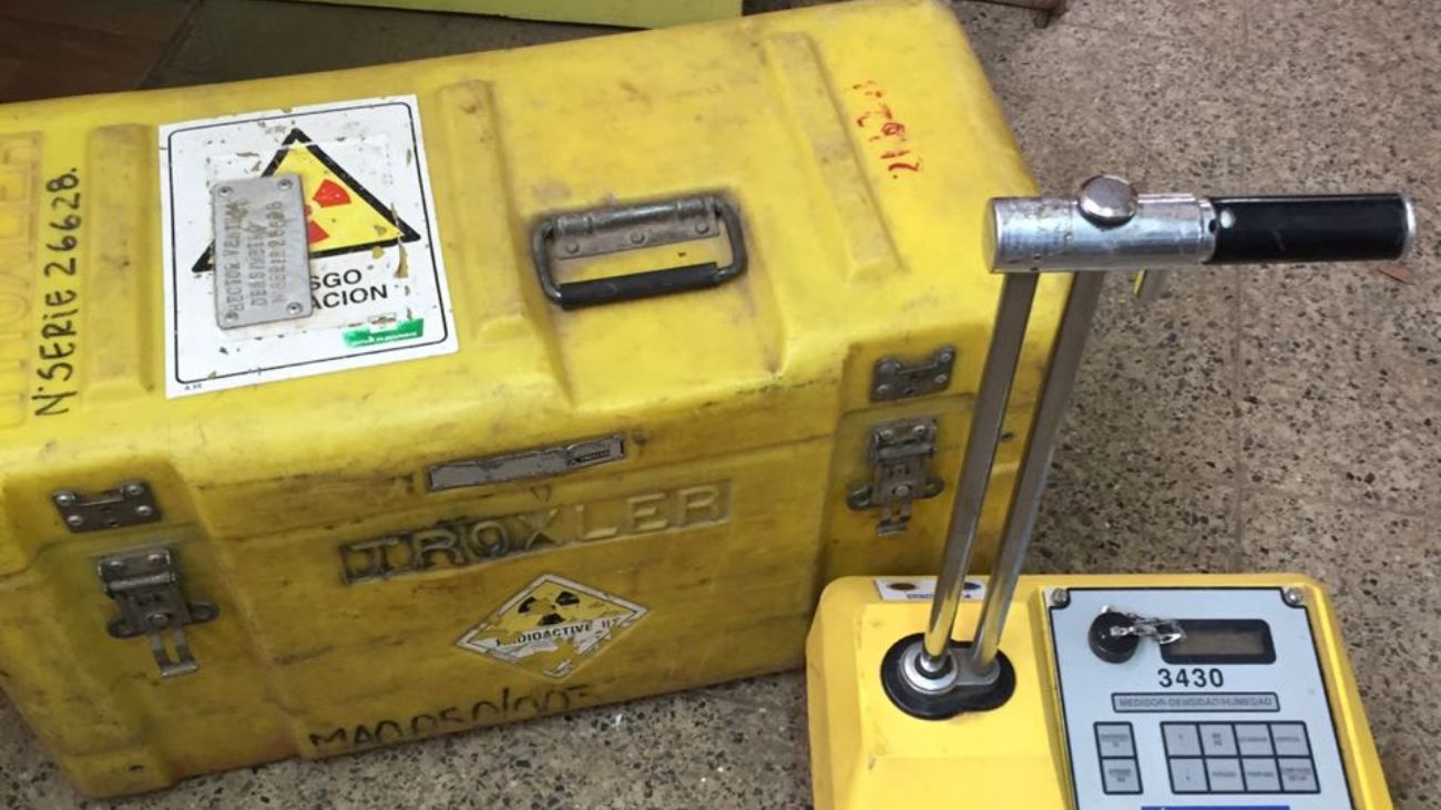 Roban densímetro nuclear en El Bosque: alerta de riesgos para salud Roban densímetro nuclear en El Bosque: alerta de riesgos para salud
