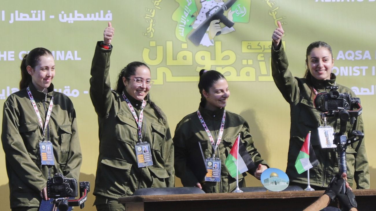 Hamás libera a cuatro mujeres soldados: emoción en Israel tras regreso Hamás libera a cuatro mujeres soldados: emoción en Israel tras regreso