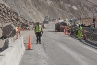 Desprendimiento de rocas en la Ruta 5 Norte de Arica: Restablecido tránsito