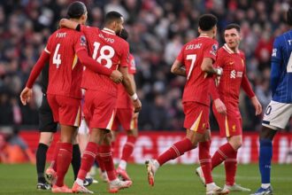 Liverpool arrasa al Ipswich en Anfield consolidando liderato en Premier League