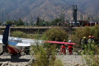 Tragedia aérea en Treguaco: dos ocupantes fallecen, dos heridos en hospital