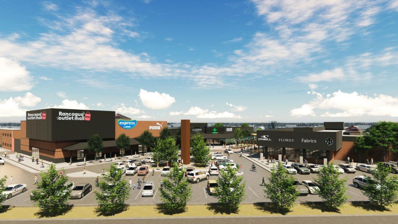 Familia Dib invertirá en mall outlet en Rancagua para abrir en abril