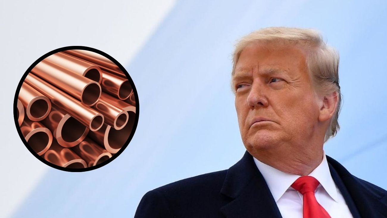 Trump aumenta arancel al cobre chileno: preocupación en la industria minera Trump aumenta arancel al cobre chileno: preocupación en la industria minera