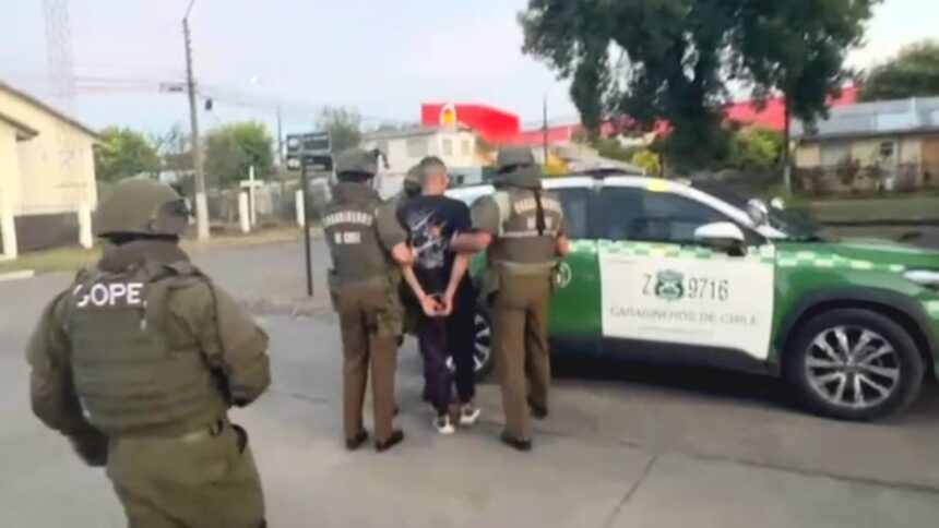 Detienen a prestamistas ilegales colombianos por homicidio en La Araucanía