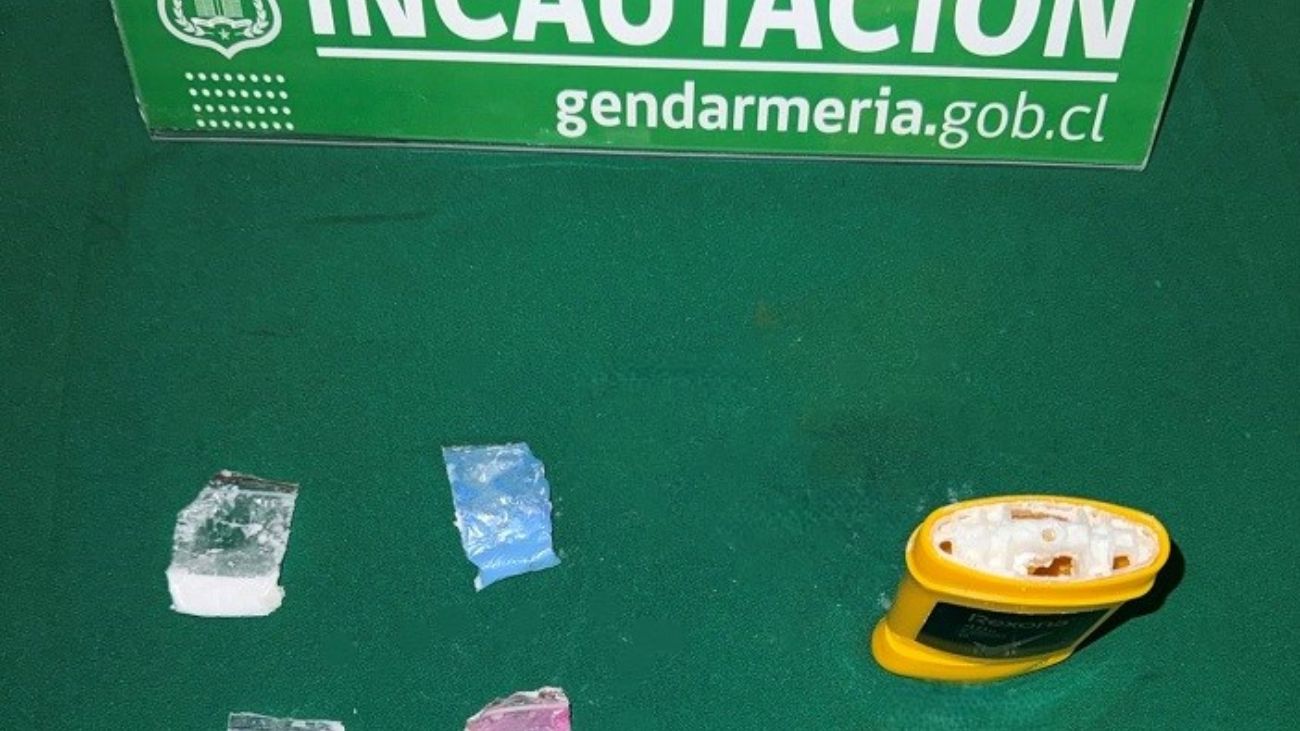 Incautan droga escondida en desodorante durante visita en cárcel de Osorno Incautan droga escondida en desodorante durante visita en cárcel de Osorno
