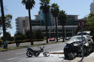 Fatal accidente en Viña del Mar: motociclista fallece tras colisión triple