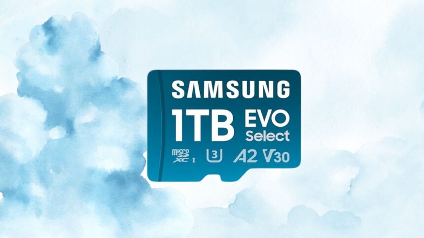 La microSD Samsung EVO Select: Hasta 1 TB de almacenamiento veloz
