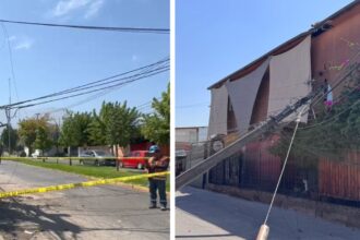 Accidente de camión deja a más de 100 clientes sin luz