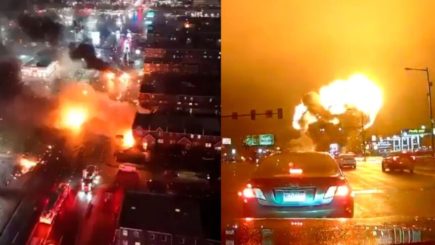 Accidente aéreo en Filadelfia: incendios y heridos en zona residencial