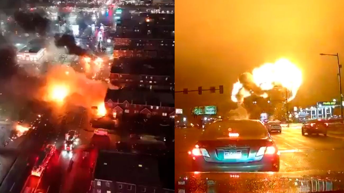 Accidente aéreo en Filadelfia: incendios y heridos en zona residencial Accidente aéreo en Filadelfia: incendios y heridos en zona residencial