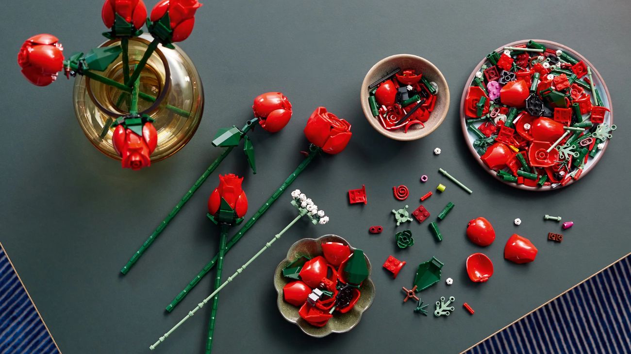 Los mejores sets de flores LEGO para regalar en San Valentín Los mejores sets de flores LEGO para regalar en San Valentín
