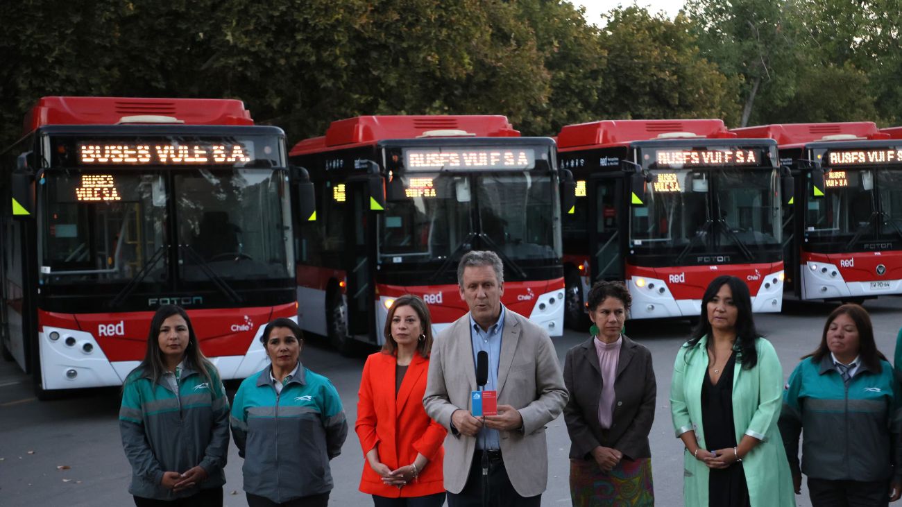 Red Movilidad incorpora 50 buses eléctricos en Santiago Norponiente Red Movilidad incorpora 50 buses eléctricos en Santiago Norponiente