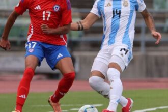 Chile sub 20 cae ante Argentina en inicio del hexagonal final