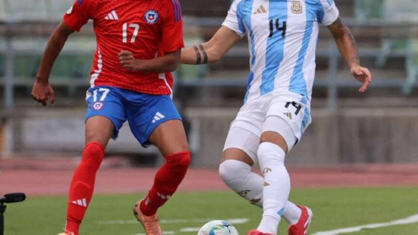 Chile sub 20 cae ante Argentina en inicio del hexagonal final